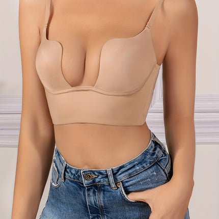 Hollow Out Scoop Push-Up Bra
