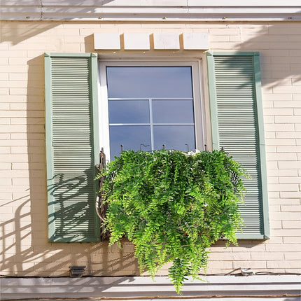 Simulated Green Grass Wall Hanging Set