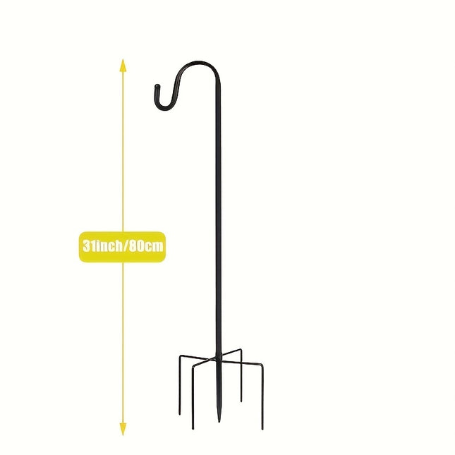 Heavy-Duty Shepherd Hook for Bird Feeders & Garden Décor