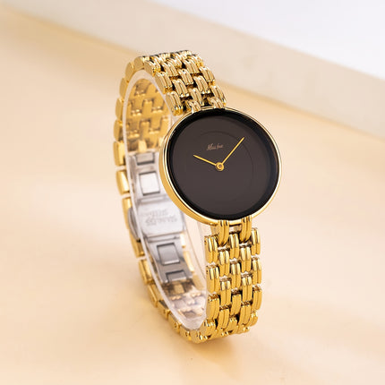 Missfox Golden Minimalist Watch