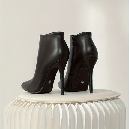 Elegant Pointed Toe Stiletto Booties