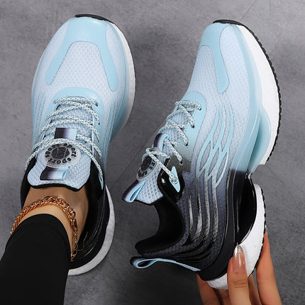 Women's Breathable Lace-Up Sports Shoes