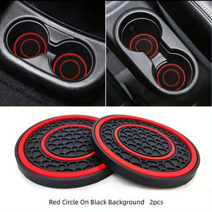 Non-Slip Universal Car Coasters – Stylish & Practical