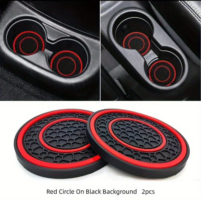 Non-Slip Universal Car Coasters – Stylish & Practical