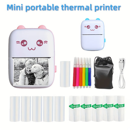 Mini Wireless Inkless Photo Printer