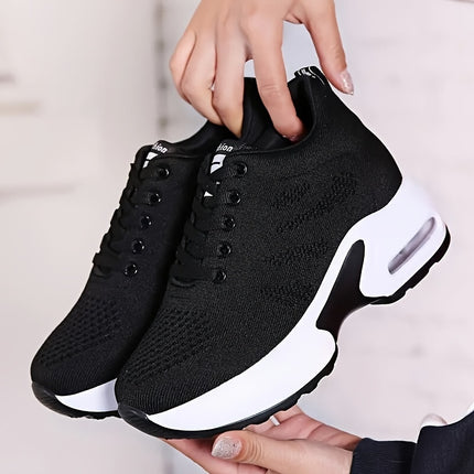Women's Breathable Mesh Platform Sneakers