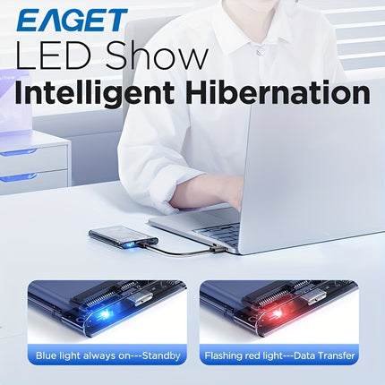 External Hard Drive Enclosure USB 3.0 for 6TB Storage