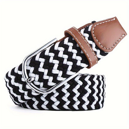 Unisex Elastic Canvas Golf Belt