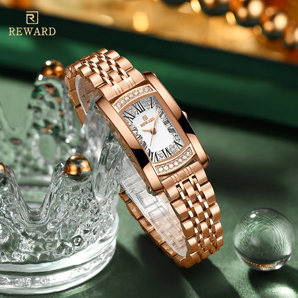Golden Luxury Retro Women's Watch