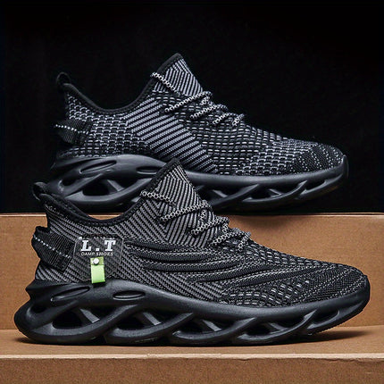 Men’s Breathable Knit Running Shoes
