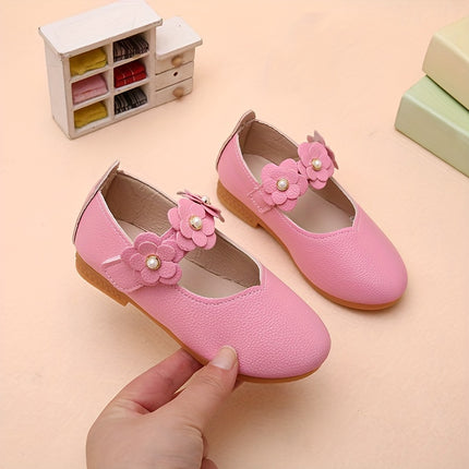 Elegant Flower Mary Jane Shoes
