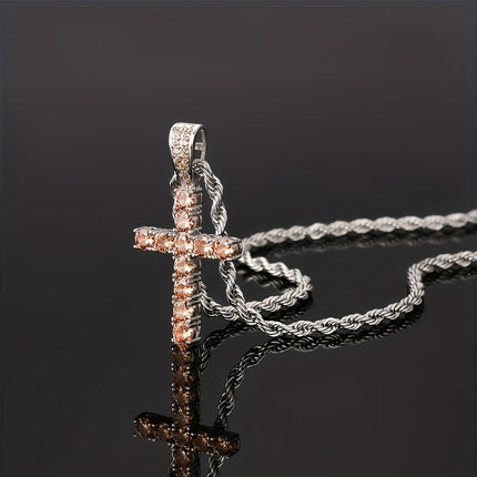 ICED CHICS Golden Cross Necklace