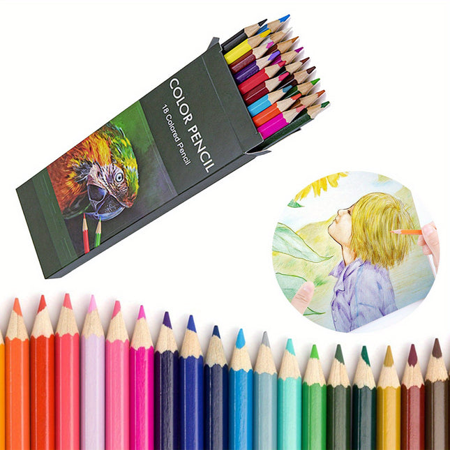 Vibrant Colored Pencils Set for Artists