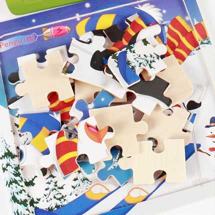 20-Piece Wooden Jigsaw Puzzles – Fun Learning for Kids! - Monti Bargains