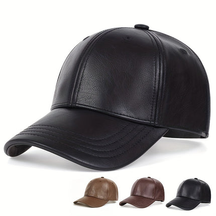 Waterproof PU Leather Cap
