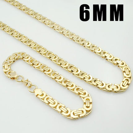 Classic Men's Egyptian Byzantine Jewelry Set