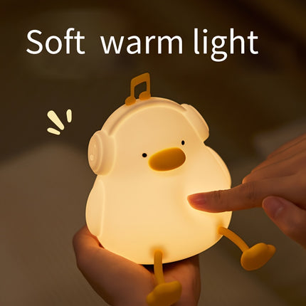 Adorable Duck Night Light – Glow & Melody Magi - Monti Bargains
