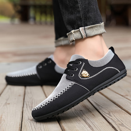 Men’s Color Block Business Shoes