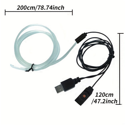 RGB LED Car Interior Light Strip - DIY Atmosphere