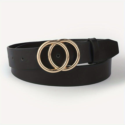 Double Circle Buckle Belt
