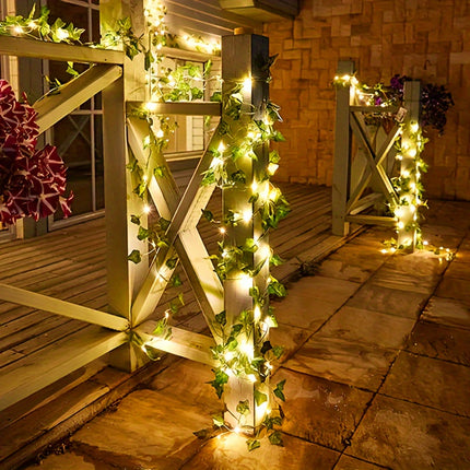 Solar Rattan Lights - Magical Outdoor Garden Glow