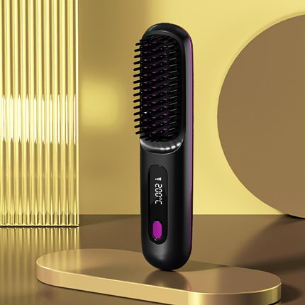 Wireless Hair Straightening Comb