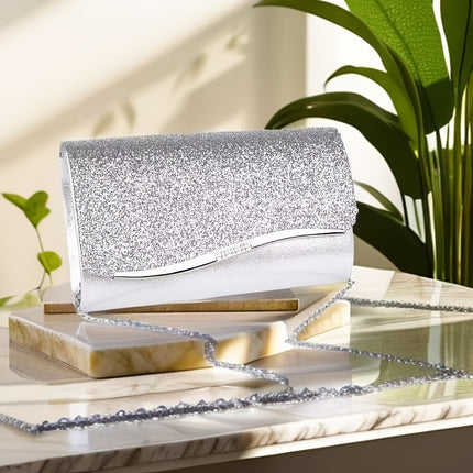 Sparkling Sequin Bridal Clutch