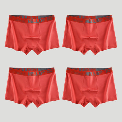 4-Pack Men's Cotton Boxer Briefs