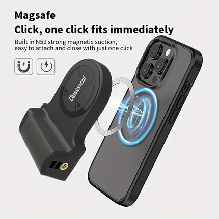 Portable Mini Gimbal with Magnetic Mount for Smooth Shots