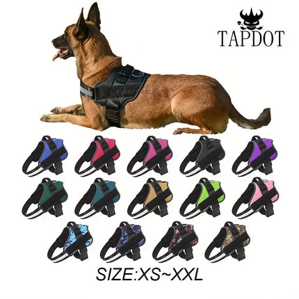 Reflective No-Pull Dog Harness with Easy-Grab Handle - Monti Bargains