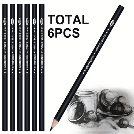 Professional White Charcoal Pencils Set