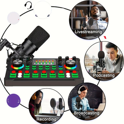 Complete Podcasting Kit with XLR Mic
