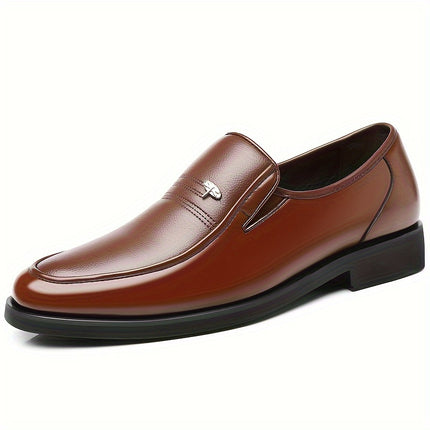 Men’s Genuine Leather Slip-On Loafers