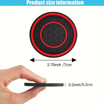 Non-Slip Universal Car Coasters – Stylish & Practical