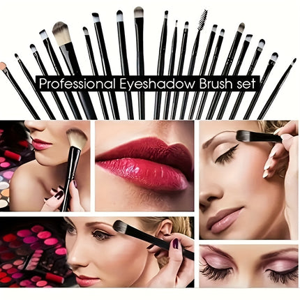 Luxe 20-Piece Makeup Brush Set