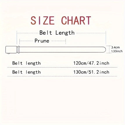 Men's Fashion Canvas Jeans Belt