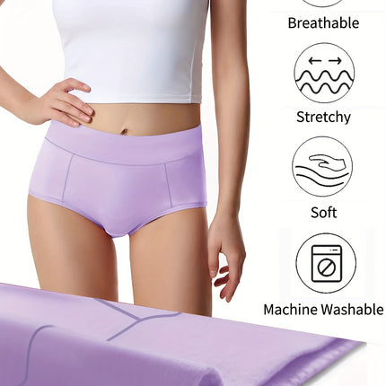 Plus Size Cotton Briefs 5-Pack