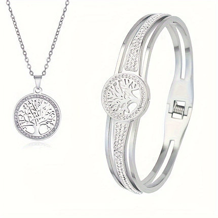 Tree of Life Pendant Set