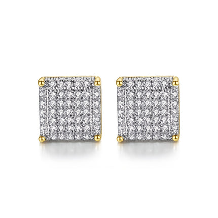 Hip Hop Stud Earrings For Men