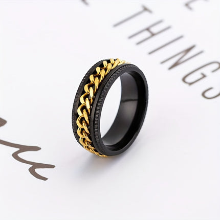 Rotating Stainless Steel Chain Ring