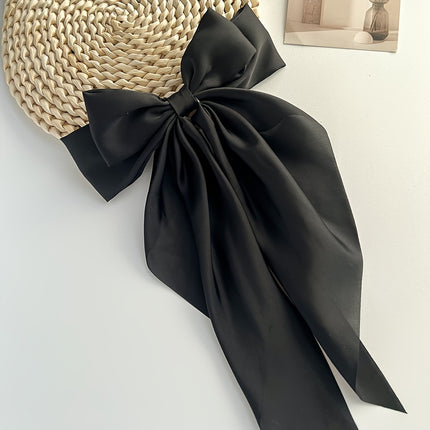 Elegant Retro Ribbon Bow Barrettes