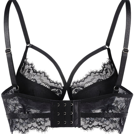 Eyelash Lace Underwire Bra