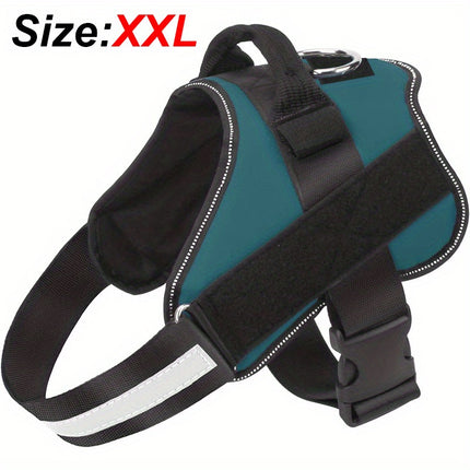 Reflective No-Pull Dog Harness with Easy-Grab Handle - Monti Bargains