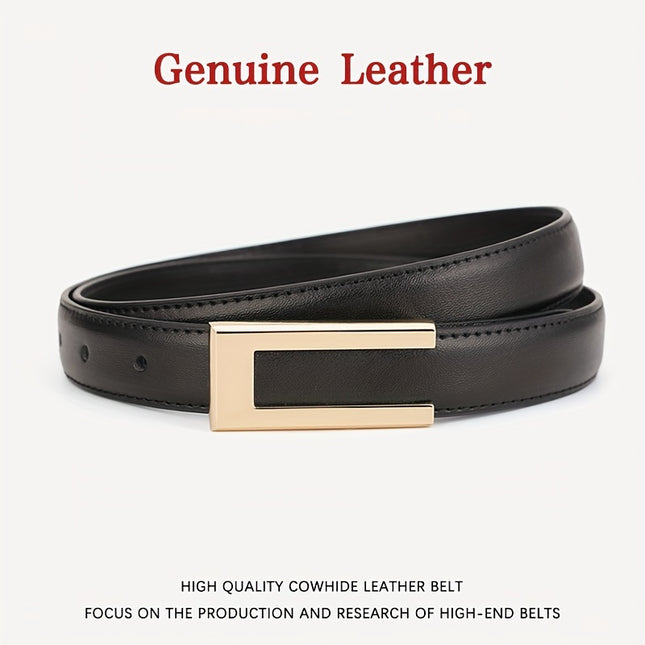 Genuine Cowhide Leather Belt