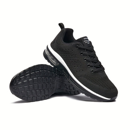 Men’s Trendy Woven Knit Running Shoes