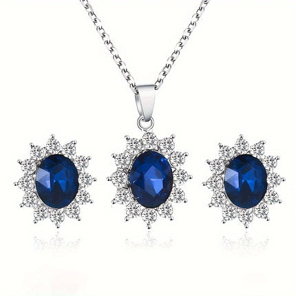 French Royal Starry Sky Jewelry Set