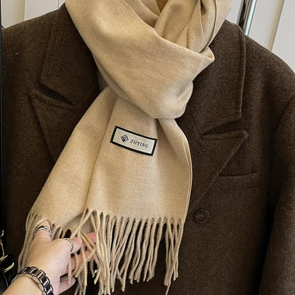 Elegant Cashmere-Feel Scarf for Women