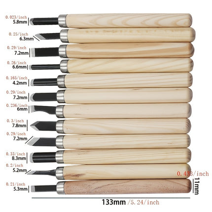 Wood Carving Knife Tool Set