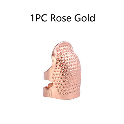 Vintage Golden Metal Sewing Thimble