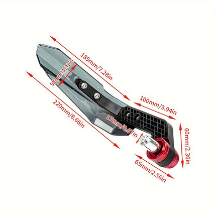 Motorcycle Handlebar Wind Guards – Comfort & Protection